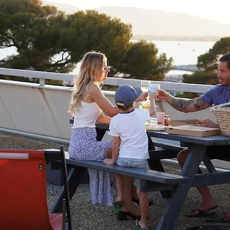 Superbe Rooftop Vue Port Santa Lucia 5 Pers 아파트 Saint-Raphaël